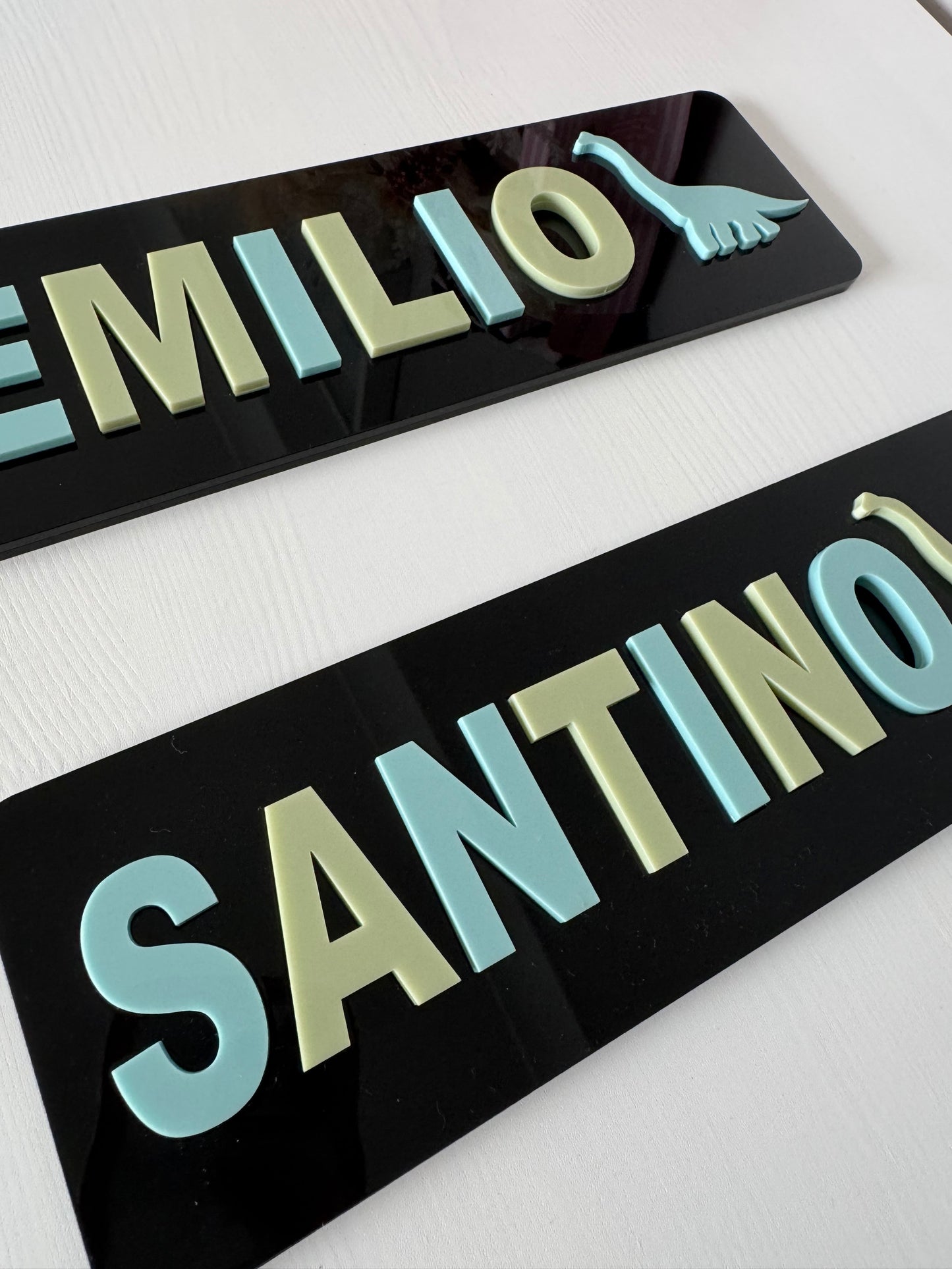 Acrylic Name Puzzle - Dinosaur