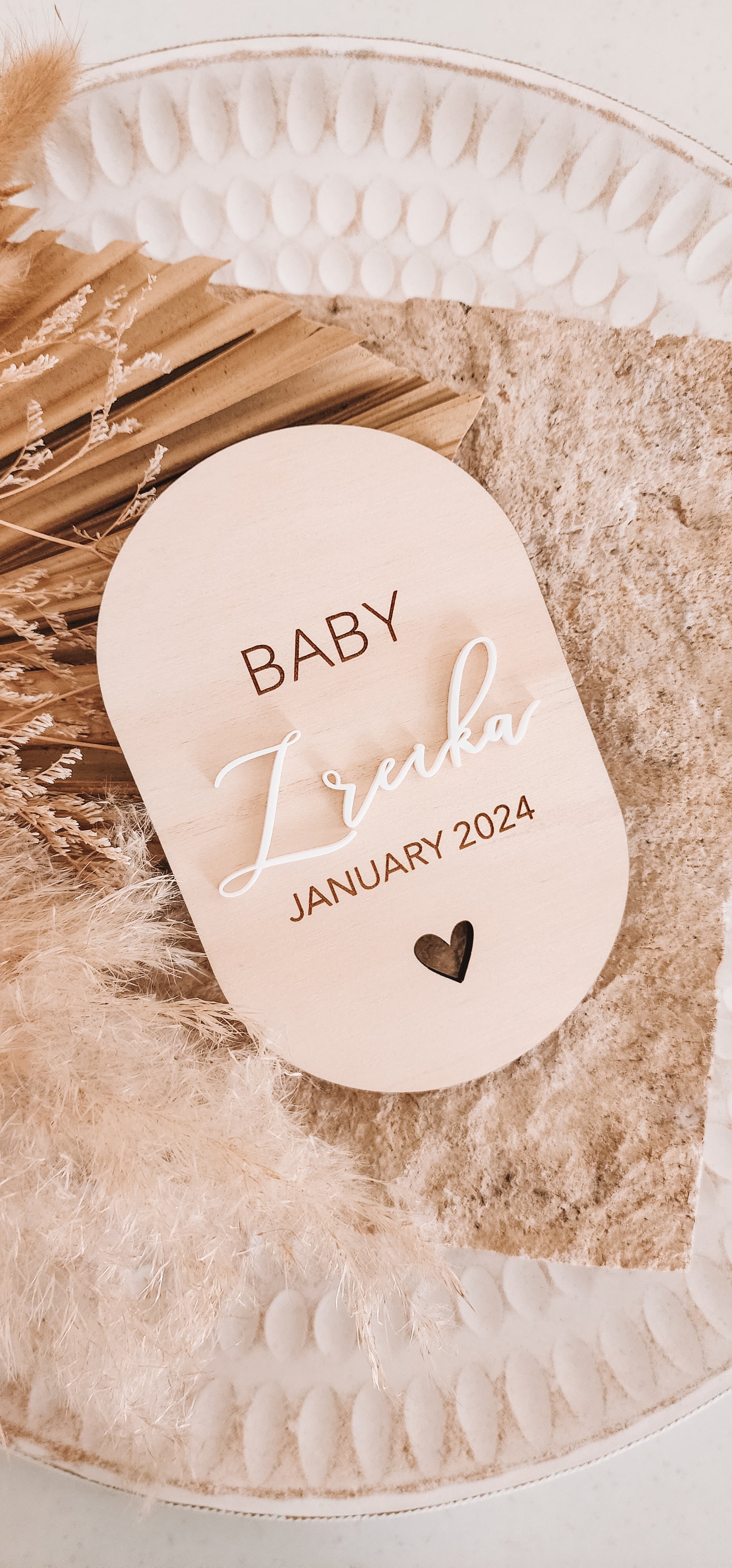 ANNOUNCEMENT PLAQUES