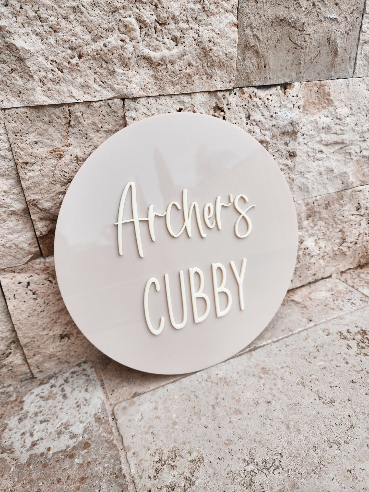 Personalised Cubby House Sign