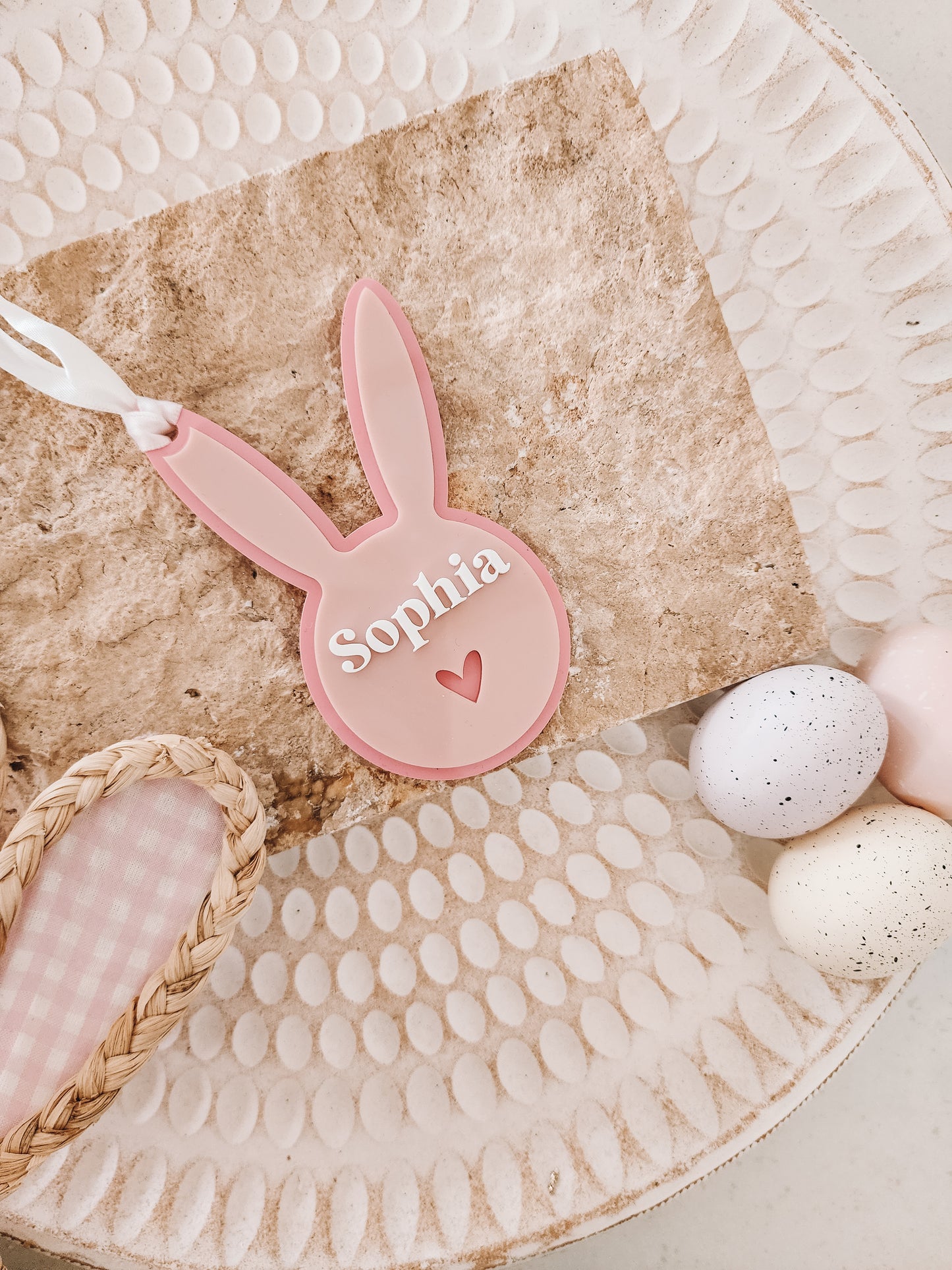 Personalised Easter Tag - Bunny