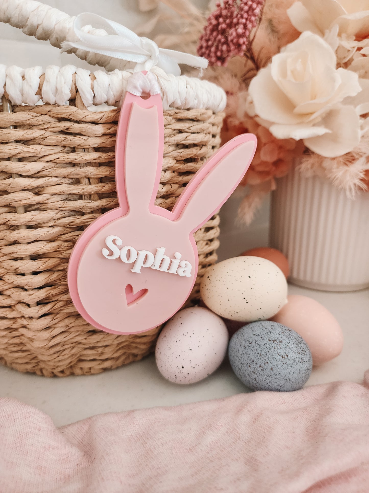 Personalised Easter Tag - Bunny