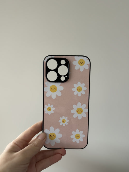 iPhone 15 pro max - peace daisy phone case