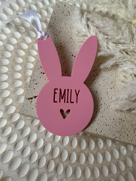 Bunny tag - Emily sample