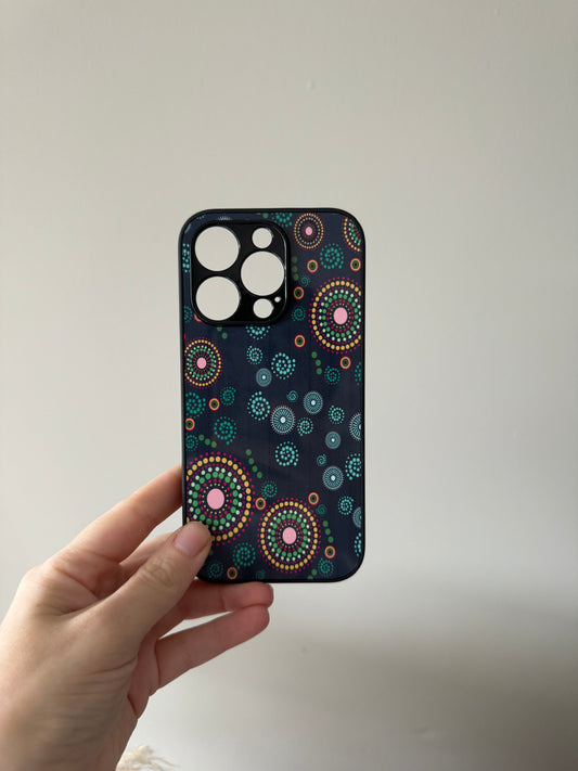 iPhone 15 pro - indigenous art phone case