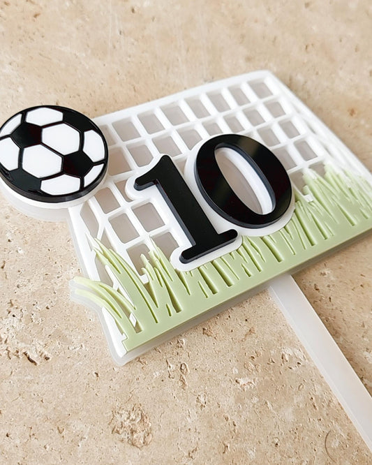 Soccer Cake Topper - Age