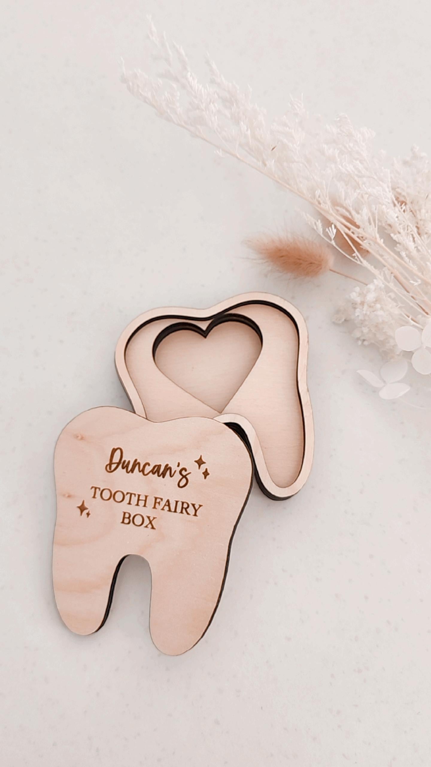 Personalised Tooth fairy Box