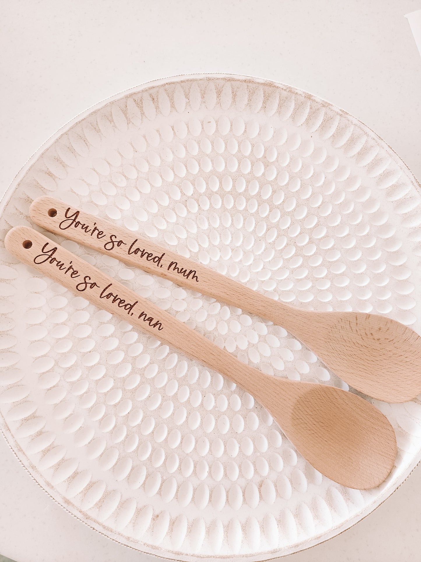 Personalised Engraved Wooden Spoon