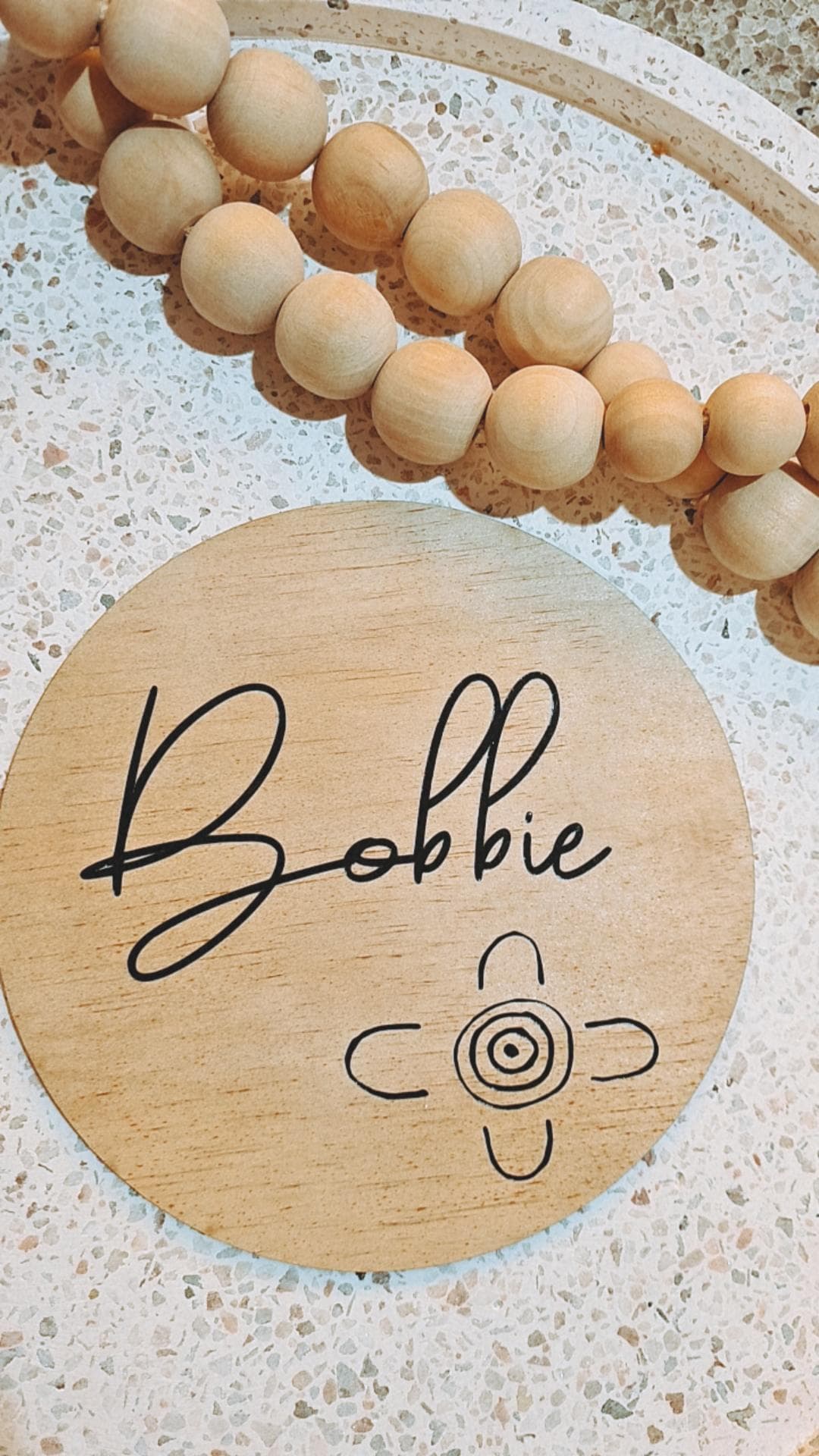 Personalised Vinyl Name Plaque